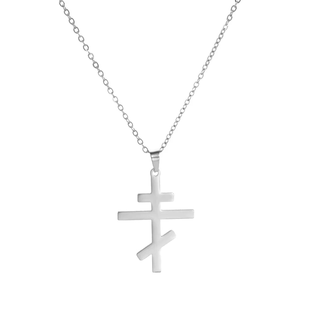 Collier + pendentif orthodoxe