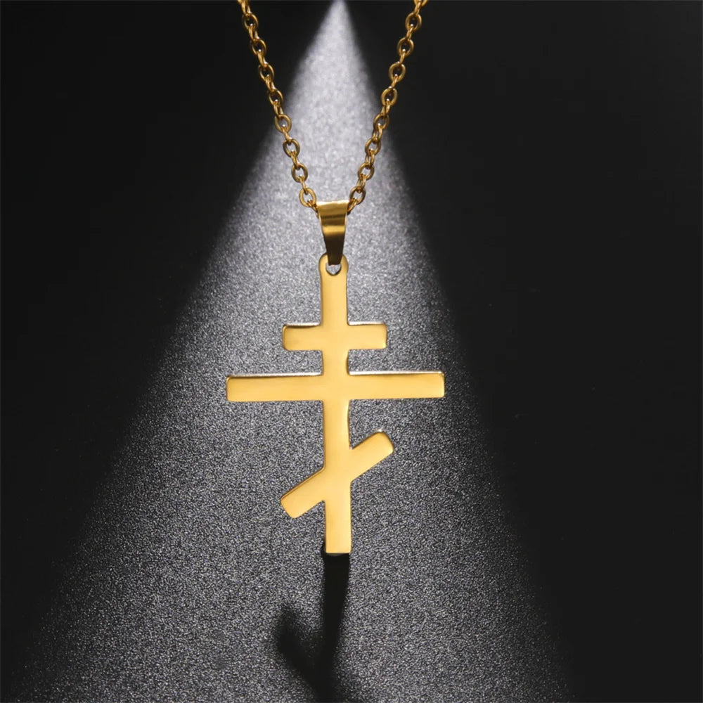 Collier + pendentif orthodoxe