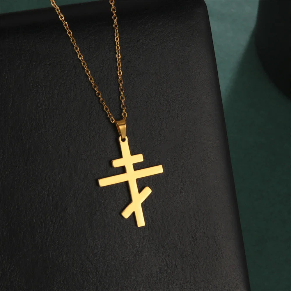 Collier + pendentif orthodoxe