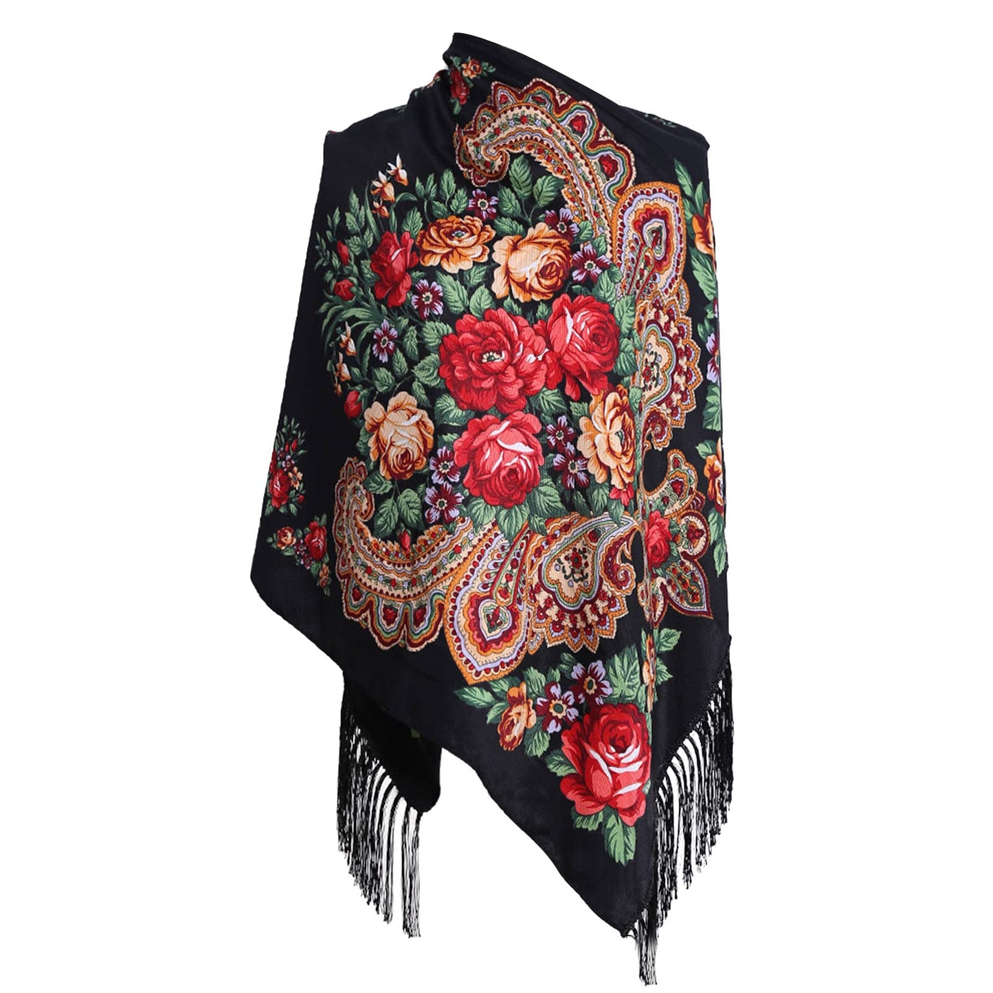 Foulard femme de style slave, plusieurs coloris
