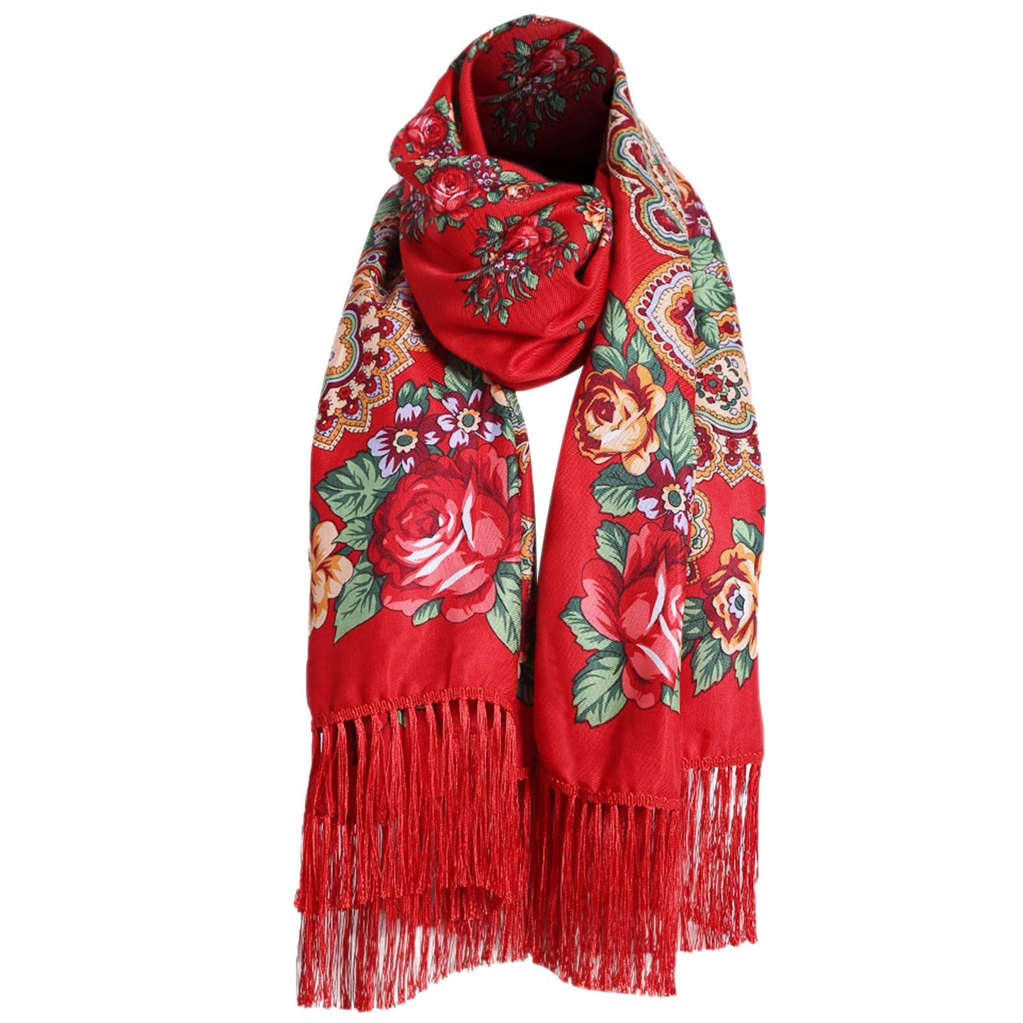 Foulard femme de style slave, plusieurs coloris