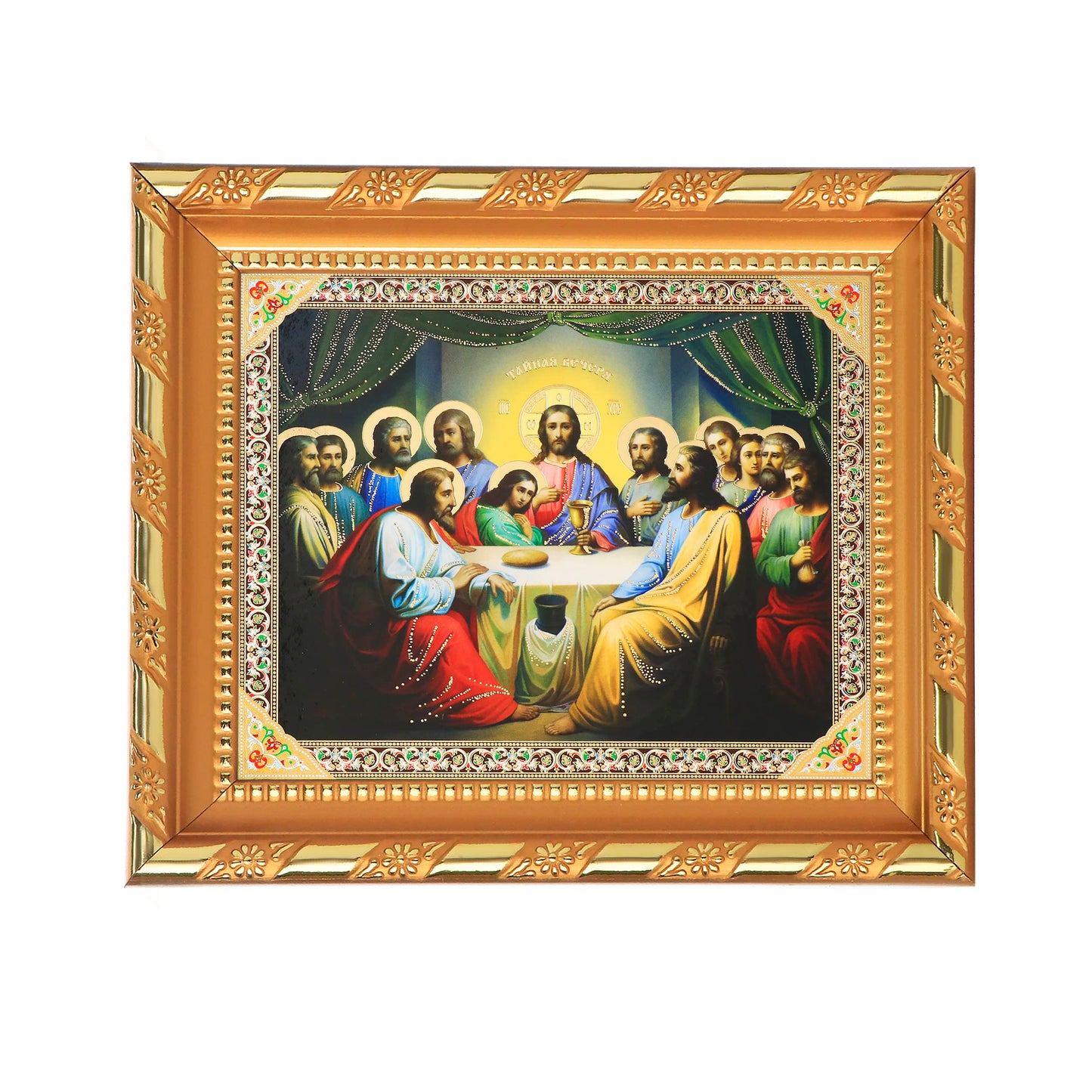 La Cène Icône en bois