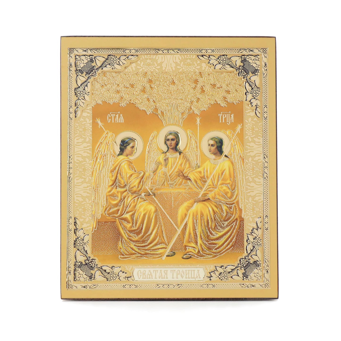 Mère de Dieu De Kazan Icône En Bois 10x12cm