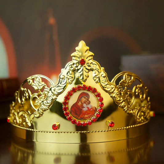 Modèles de couronnes orthodoxes pour mariage , tailles ajustables