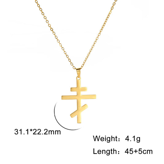 Collier + pendentif orthodoxe